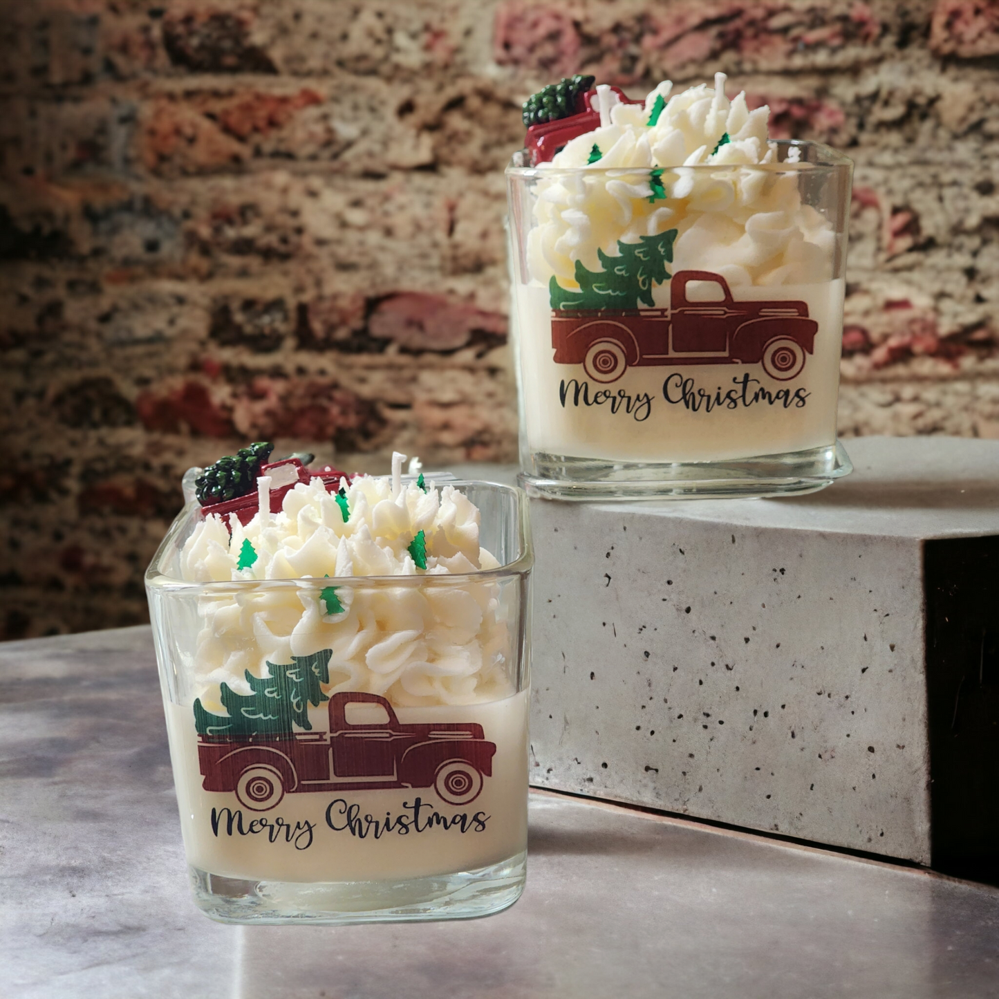Holiday Truck Soy Wax Candle