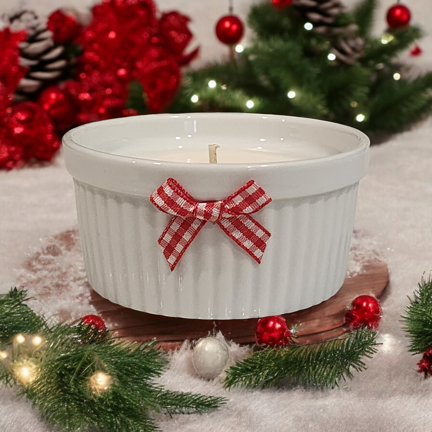Holiday Ramekin Soy Candle