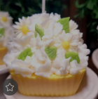 Cupcake candle (with giftbox)