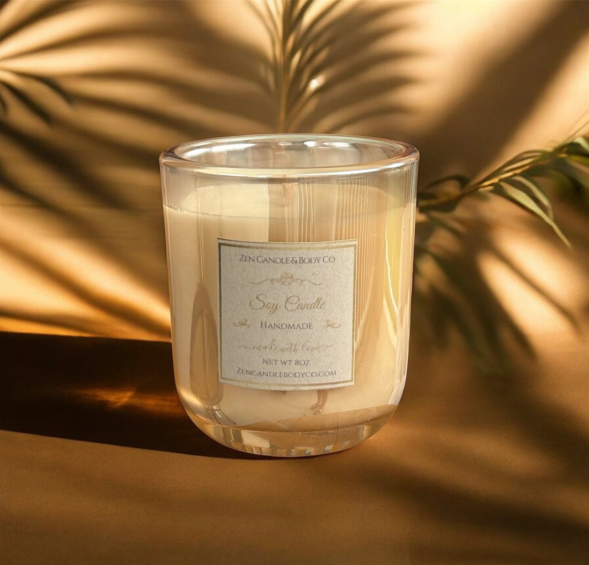 Amber Luxe Collection Soy Wax Candle
