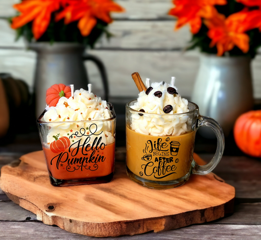 Hello Pumpkin Scented Soy Wax Candle