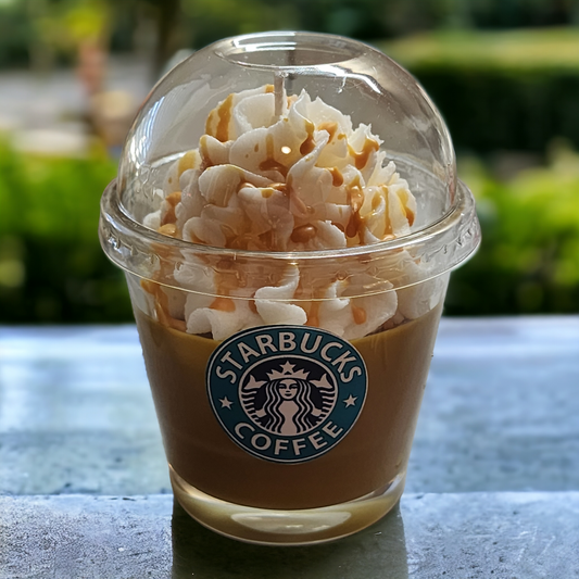 Starbucks theme scented soy wax candles