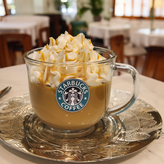 starbucks cafe theme scented soy wax candle
