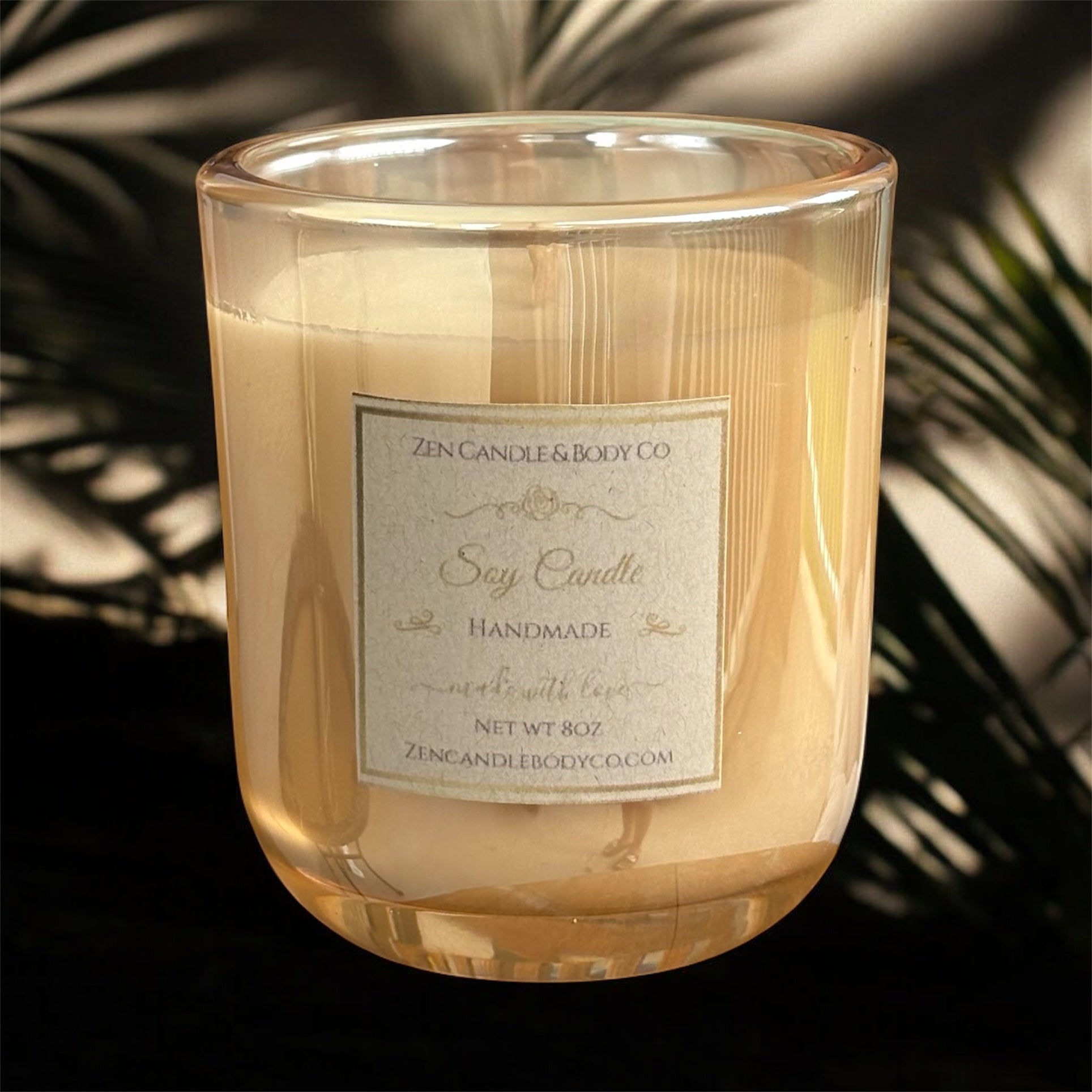 Amber Luxe Collection Soy Wax Candle