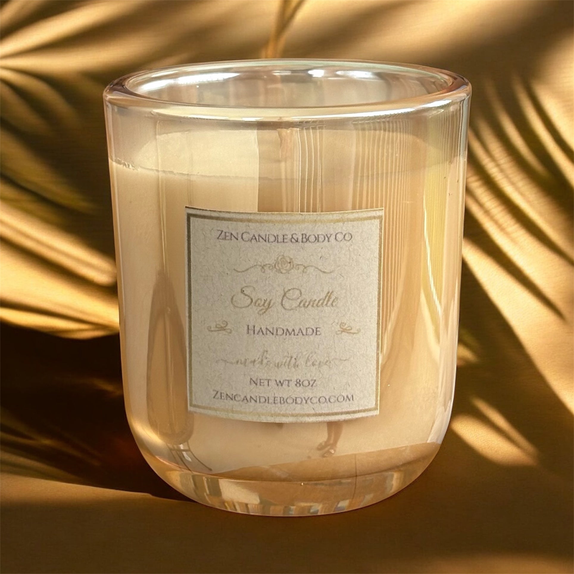Amber Luxe Collection Soy Wax Candle