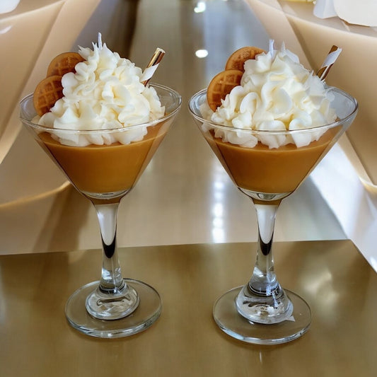 Martini Theme Soy Wax Candle