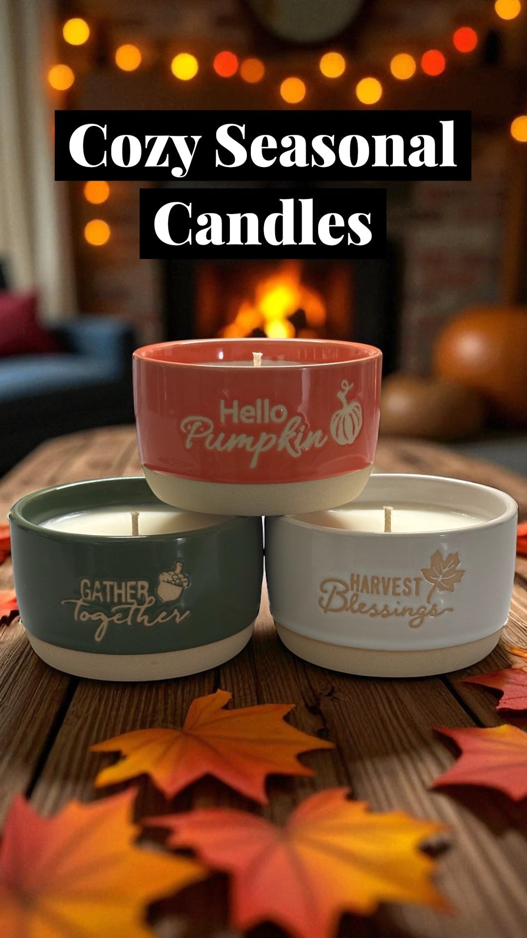 Cozy Seasonal Candles
