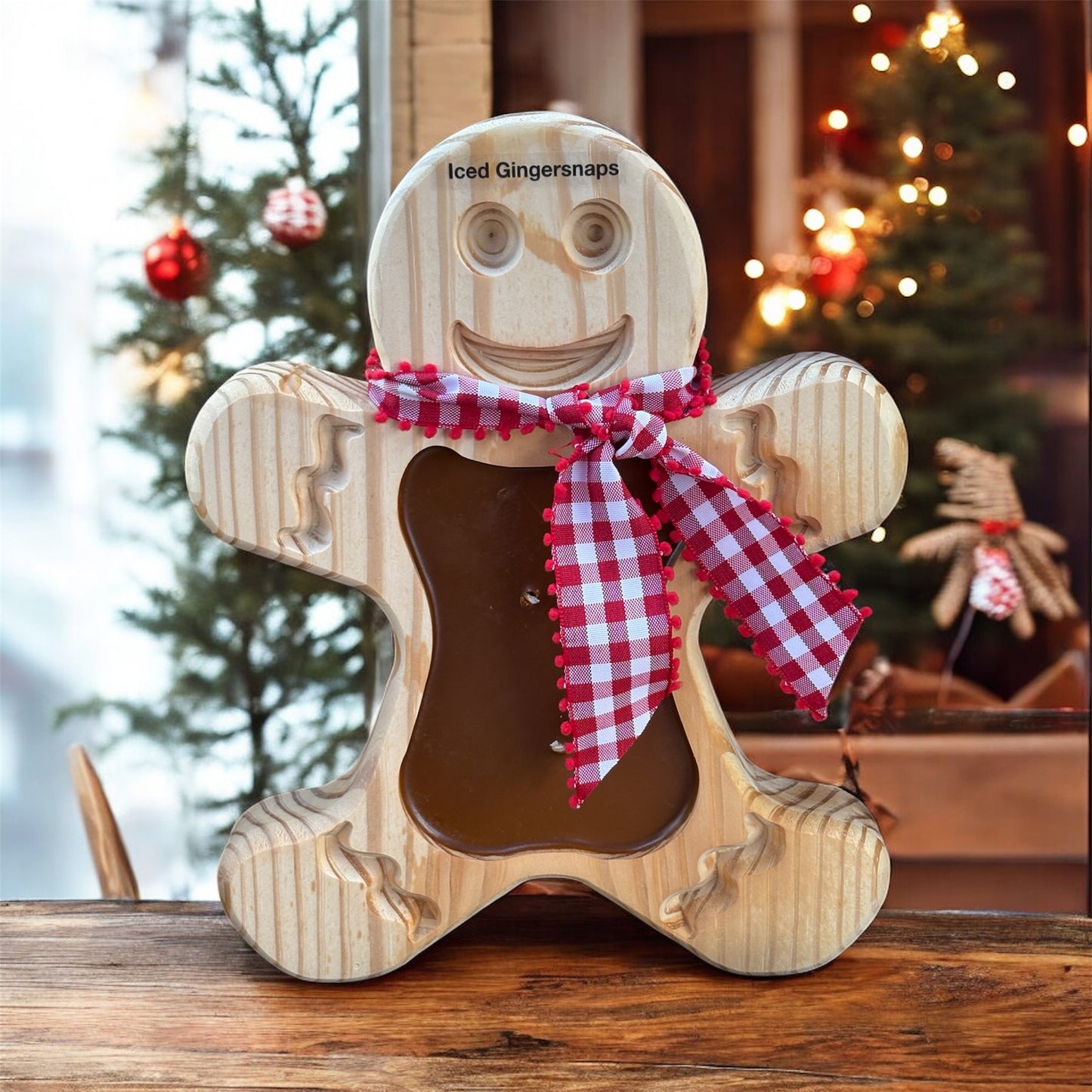 Wooden Gingerbread Soy Wax Candle