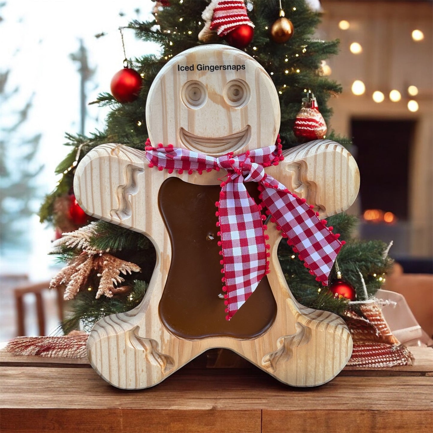 Wooden Gingerbread Soy Wax Candle