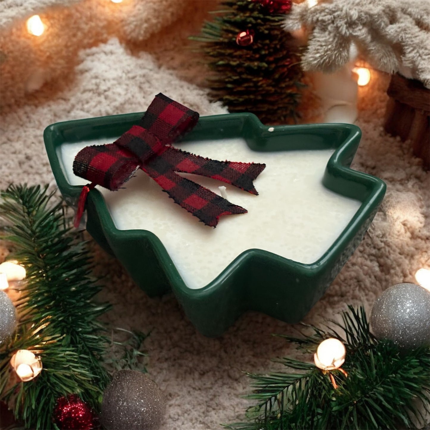 Christmas Tree Candle