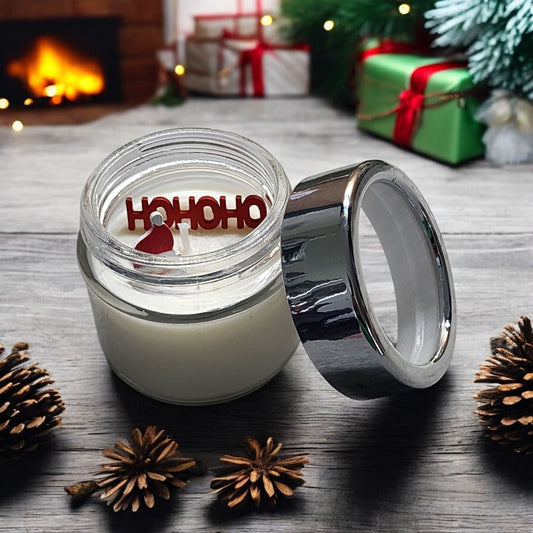 Festive Santa Ho...Ho...Ho... Soy Candle